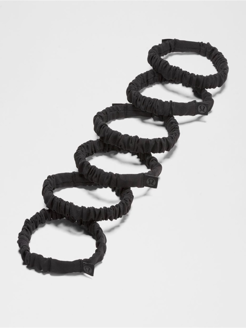 NWOT Lululemon Skinny Hair Ties (Set of Five)